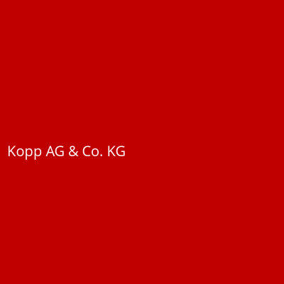 Kopp AG &amp; Co. KG
