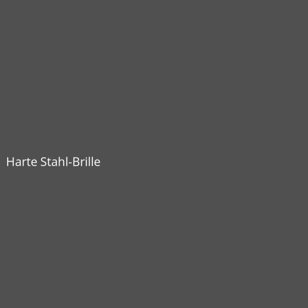 Harte Stahl-Brille