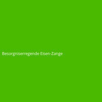 Besorgniserregende Eisen-Zange