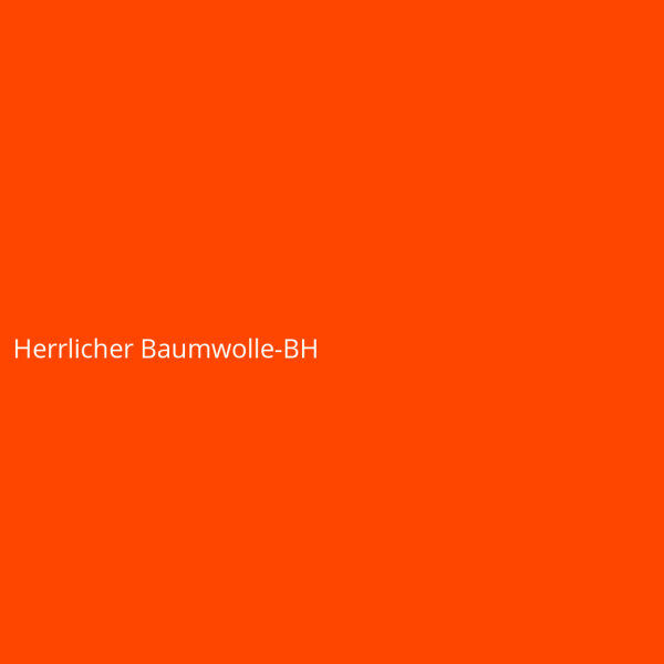 Herrlicher Baumwolle-BH