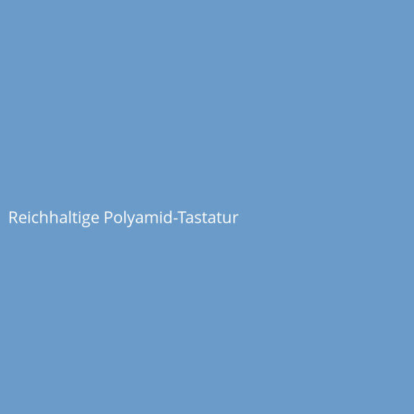 Reichhaltige Polyamid-Tastatur