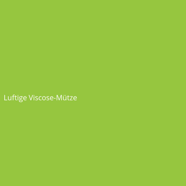 Luftige Viscose-M&uuml;tze