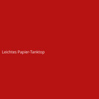 Leichtes Papier-Tanktop