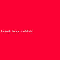 Fantastische Marmor-Tabelle