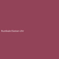 Rustikale Elastan-Uhr