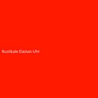 Rustikale Elastan-Uhr
