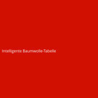 Intelligente Baumwolle-Tabelle