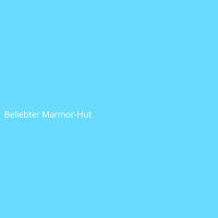 Beliebter Marmor-Hut