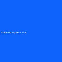 Beliebter Marmor-Hut