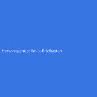 Hervorragender Wolle-Briefkasten
