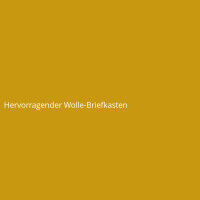 Hervorragender Wolle-Briefkasten