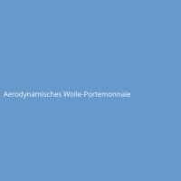 Aerodynamisches Wolle-Portemonnaie