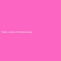 Tolles Leinen-Portemonnaie