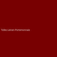 Tolles Leinen-Portemonnaie