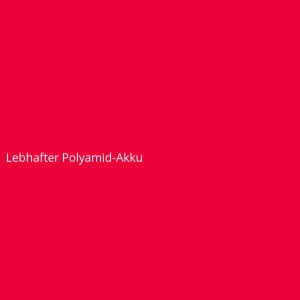 Lebhafter Polyamid-Akku