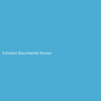 Schickes Baumwolle-Kissen