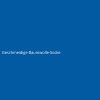 Geschmeidige Baumwolle-Socke