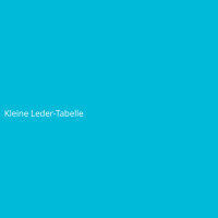 Kleine Leder-Tabelle