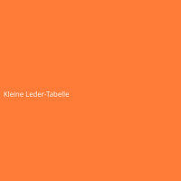 Kleine Leder-Tabelle