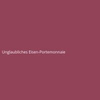 Unglaubliches Eisen-Portemonnaie