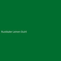 Rustikaler Leinen-Stuhl