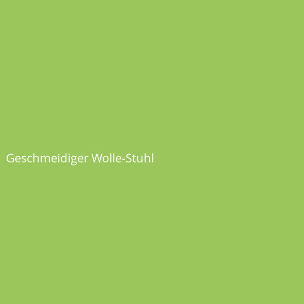 Geschmeidiger Wolle-Stuhl