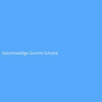 Geschmeidige Gummi-Schuhe