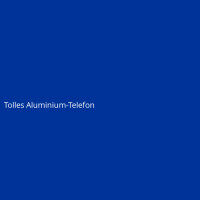 Tolles Aluminium-Telefon