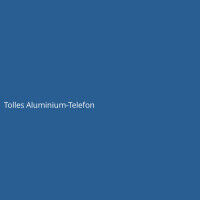 Tolles Aluminium-Telefon
