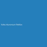 Tolles Aluminium-Telefon
