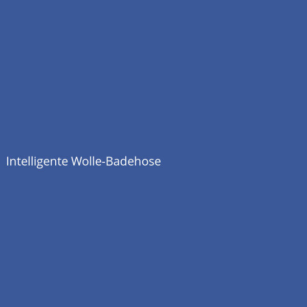 Intelligente Wolle-Badehose