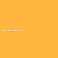 Schicke Eisen-Hose