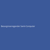 Besorgniserregender Samt-Computer