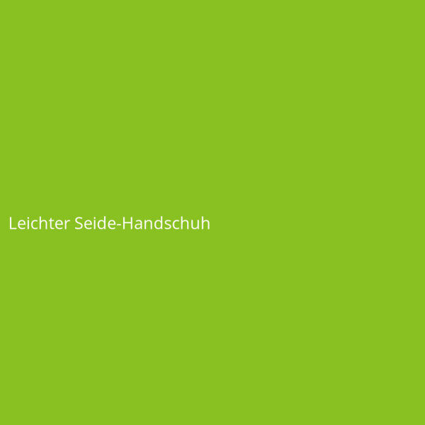 Light Silk Glove