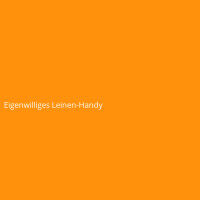 Eigenwilliges Leinen-Handy