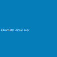Eigenwilliges Leinen-Handy