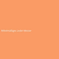 Mittelm&auml;&szlig;iges Leder-Messer