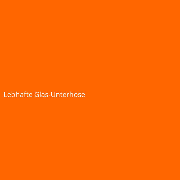 Lebhafte Glas-Unterhose